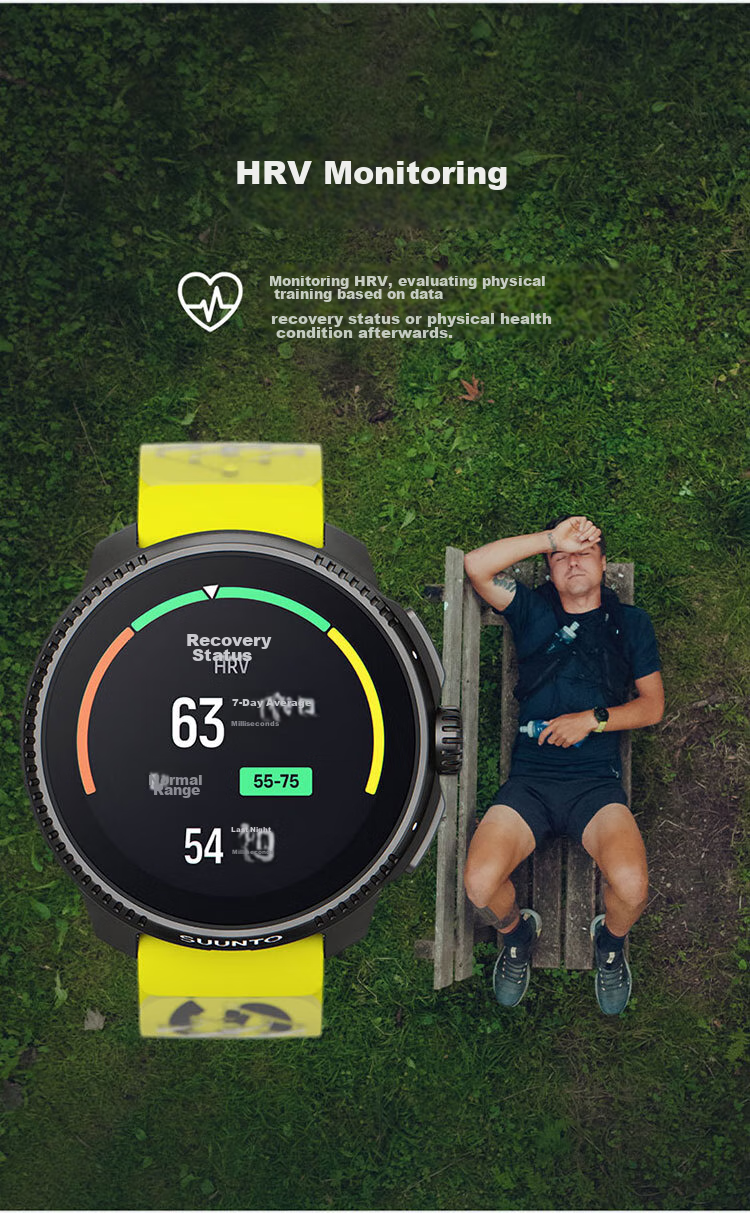 Смарт-часы SUUNTO Race Outdoor Training Wristwatch, для бега по пересеченной местности, с измерением пульса и кислорода в крови, спортивные, мужские, женские, фиолетовые