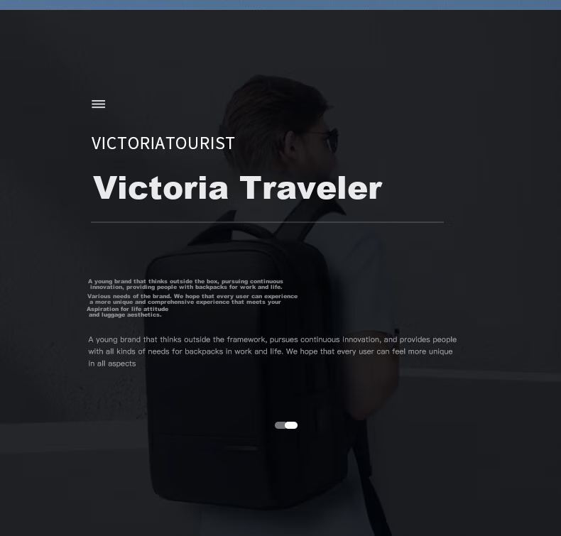 Рюкзак VICTORIATOURIST для мужчин, для ноутбука 16 дюймов, большой вместимости для деловых поездок, школьный ранец для студентов
