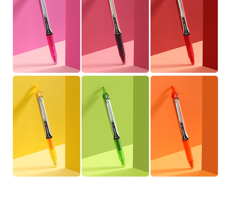  PILOT BXRT-V5 Jingduwang Гелевая ручка 0.5 мм, красная, бизнес-ручка, ручка для экзаменов, канцелярские товары для офиса, 1 шт.