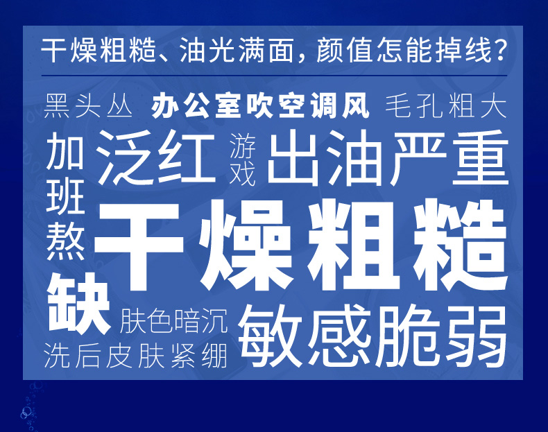 高夫恒润保湿臻享男士护肤礼盒(洗面奶+乳+水+精华)  送男友圣诞礼物