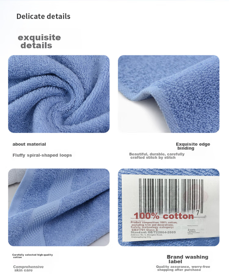 Grace 7A Grade Antibacterial Towel, Pure Cotton Absorbent, Plain Soft Face Towel, Single Pack, Lotus Pink
