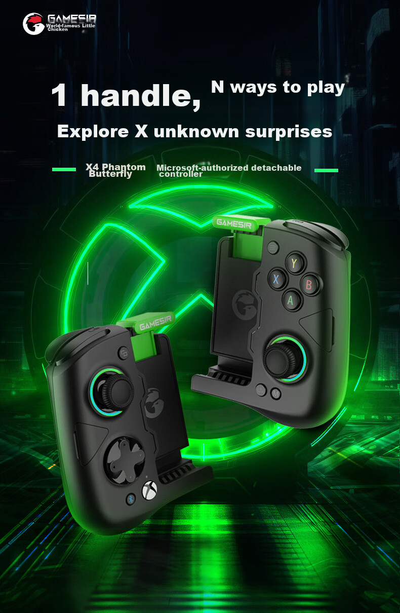 Мобильный игровой контроллер GAMESIR X4