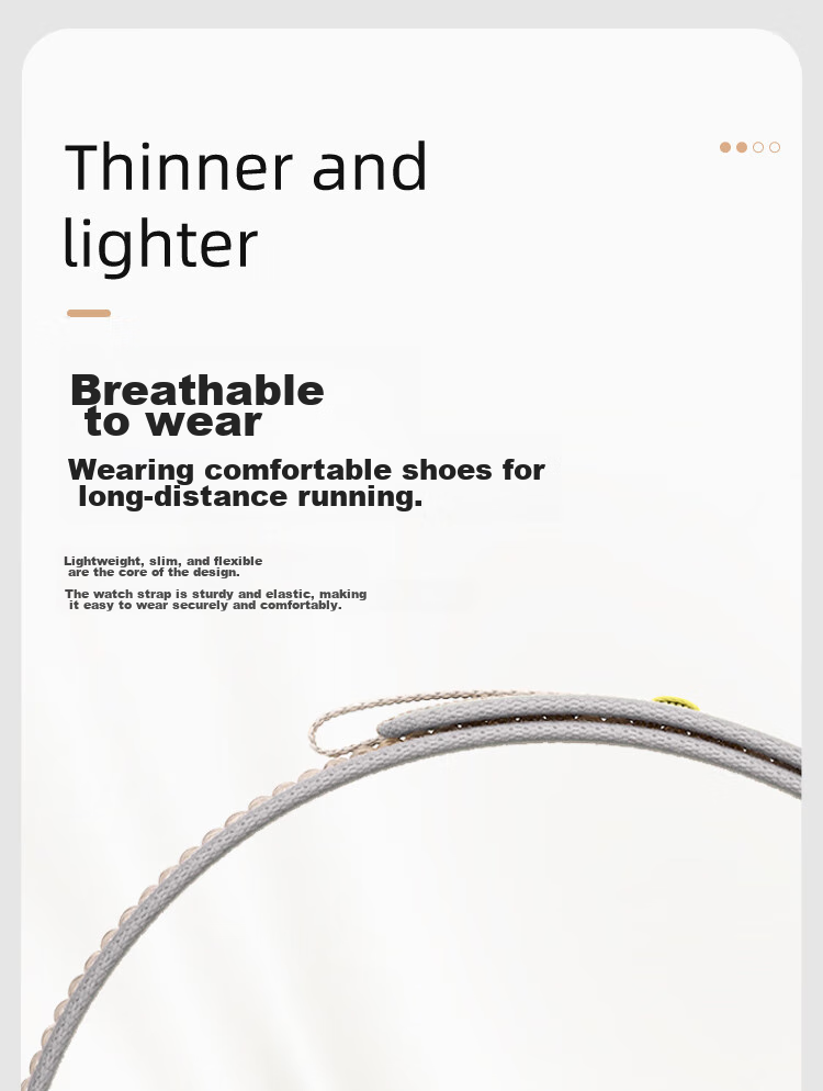 Ремешок MSSM Nylon Trail Loop для Apple Watch S11, зеленый с серым, 44/45/46/49мм