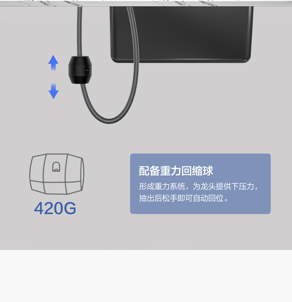 四季沐歌MICOE 京东居家优选 小蛮腰三功能抽拉式出水304不锈钢厨房水龙头厨房水槽冷热龙头洗菜洗碗盆龙头