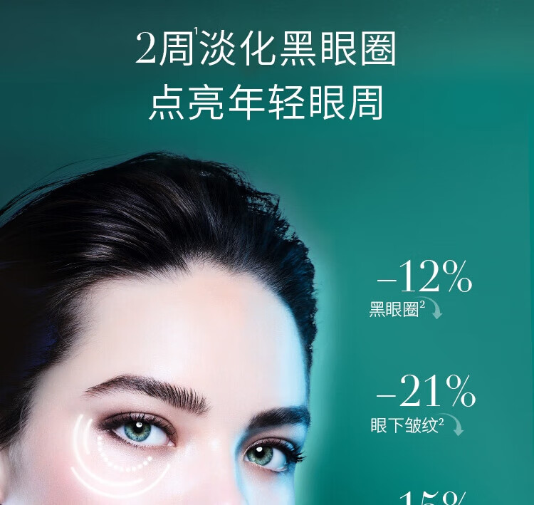 赫莲娜HR绿宝瓶精华1.5ml+绿宝瓶眼霜1.5ml+轻乳霜1.5ml+新肌水1.5ml 红色