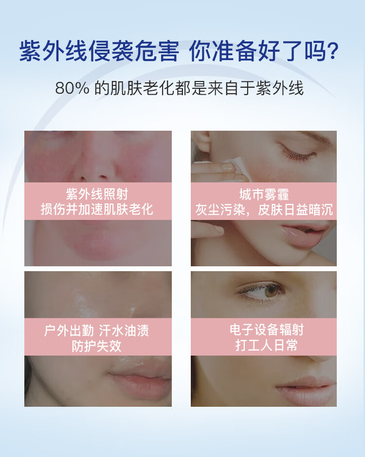 Coppertone水宝宝防晒喷雾 170g 确美同防晒霜女男士身体防晒乳学生军训隔离防晒游泳户外运动防水海边