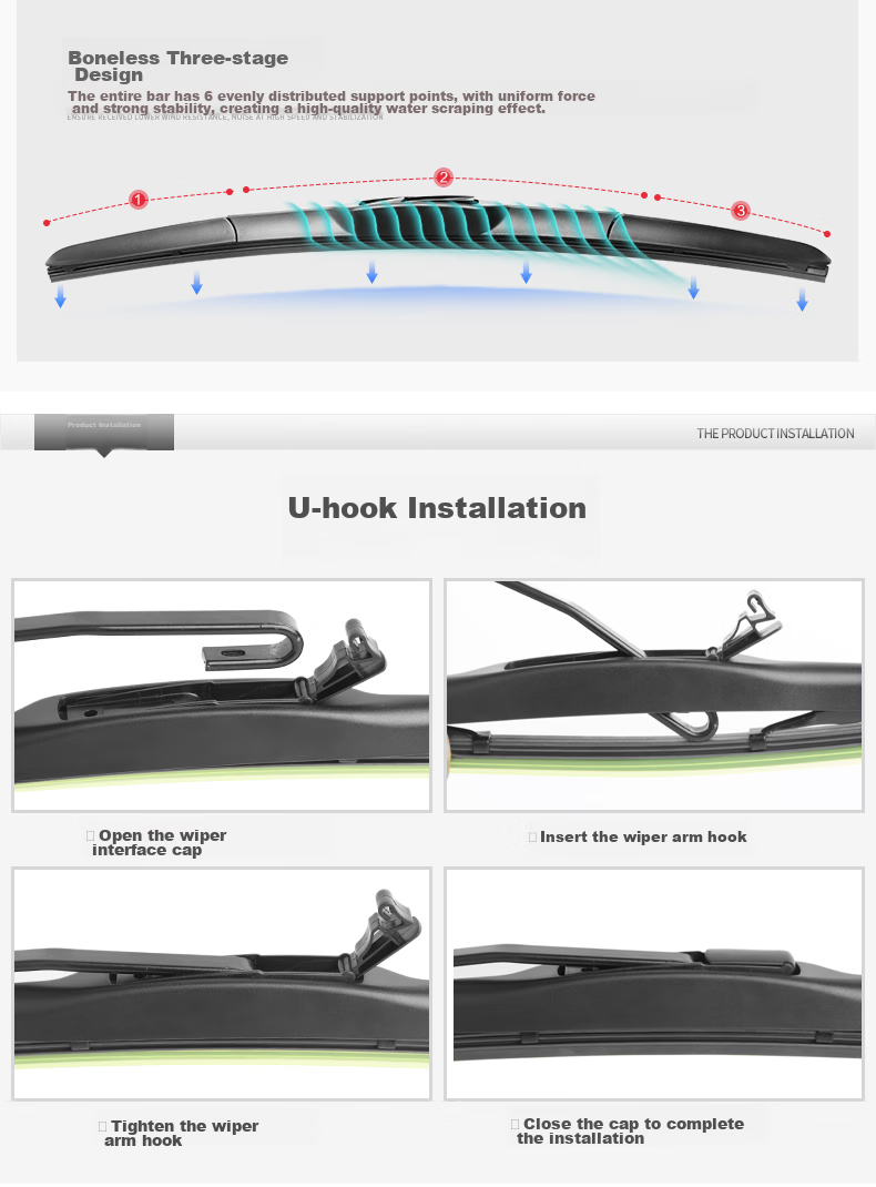 Дворники Meisim для Toyota Camry 8, Prado, Highlander 2009-2021, Ruijie (09-14), щётки стеклоочистителя