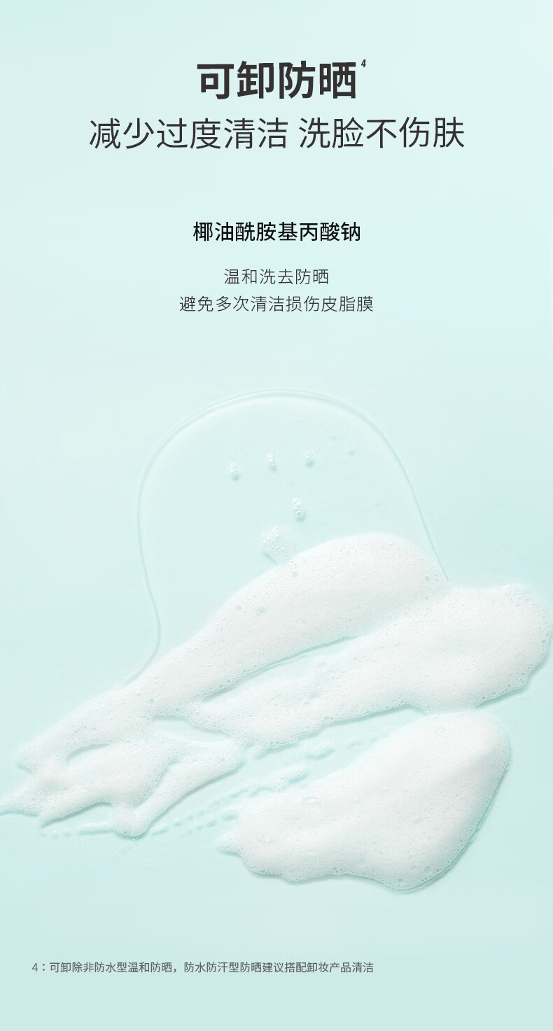 真丽斯（Genlese）氨基酸洗面奶洁面慕斯绵密泡沫深层清洁温和敏感肌160ml+160ml 