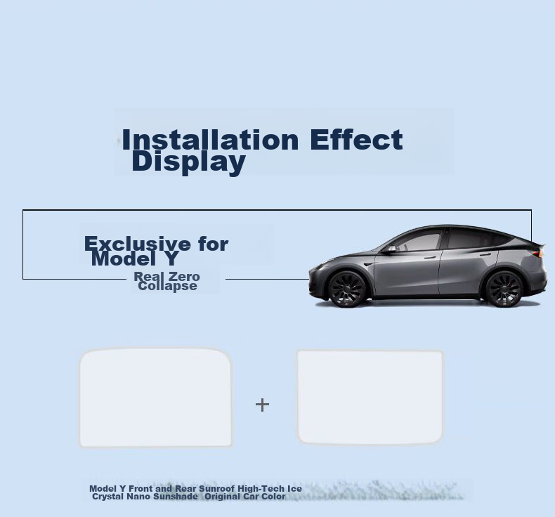 Солнцезащитный козырек Minggu для Tesla Model Y/3, на крышу, для теплоизоляции, ледяной щит, оригинальный козырек от солнца