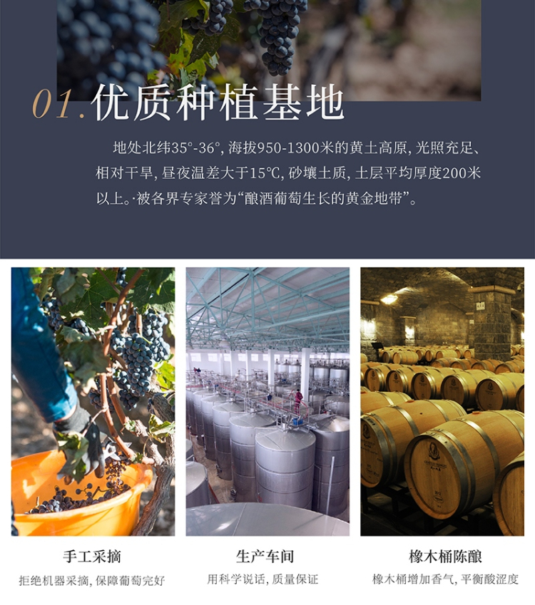 戎子酒庄直供正品 小戎子系列黑标干红葡萄酒