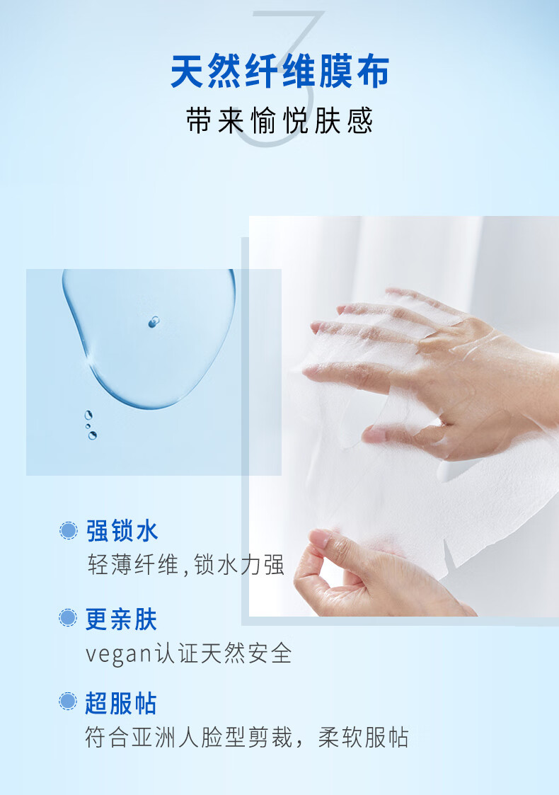 美迪惠尔（Mediheal）透明质酸原液水感面膜20ml*15片/盒(急速补水 提亮肤色)送女友