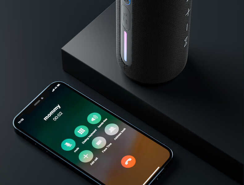 Портативная Bluetooth-колонка WANYINBA M6, 30 Вт, портативная водонепроницаемая, для улицы, с мощным басом, оранжевая