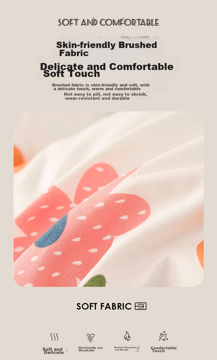 YALU&FREEDOM Одеяло антибактериальное класса А, размер 200x230 см, 3 кг, цветочный узор