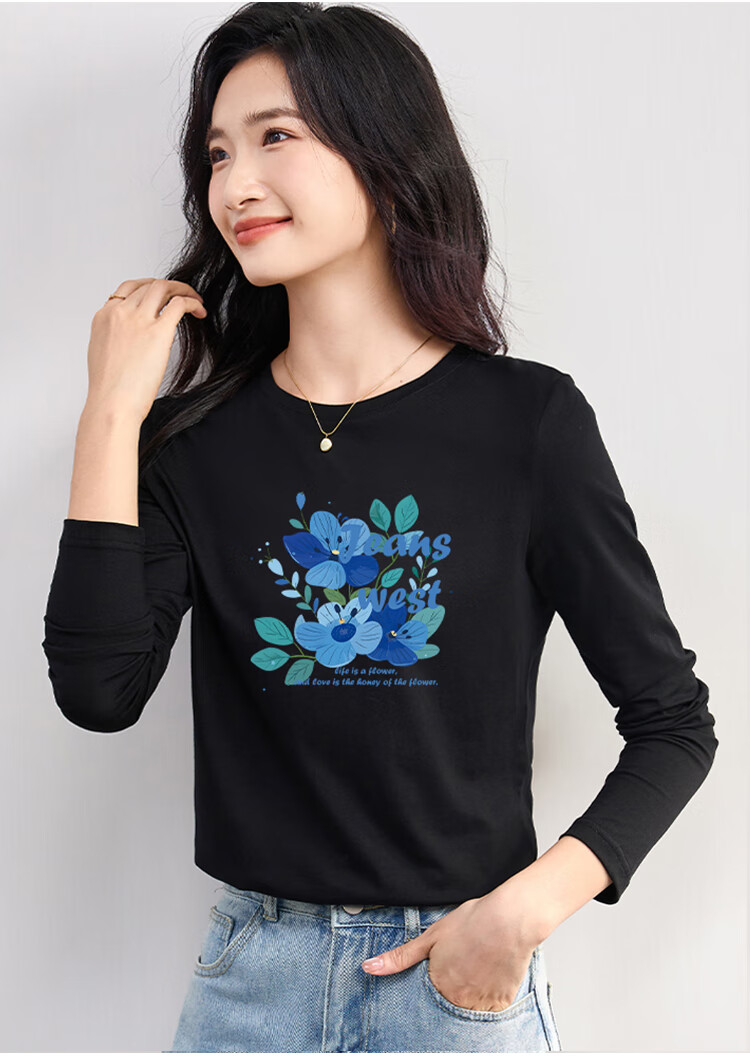 Женская футболка с длинным рукавом Jeanswest, хлопок, размер L, белый
