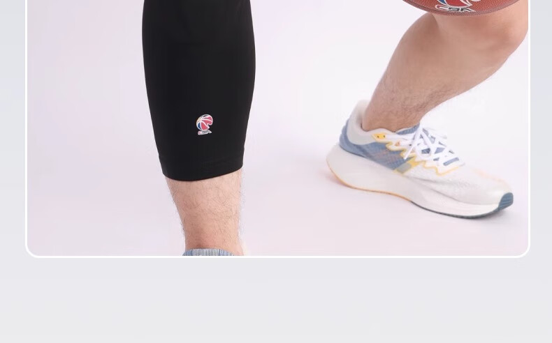 Наколенники Li-Ning Sports, противоударные удлиненные, с защитой колена, для бега, фитнеса, баскетбола и футбола, размер 2XL, черные