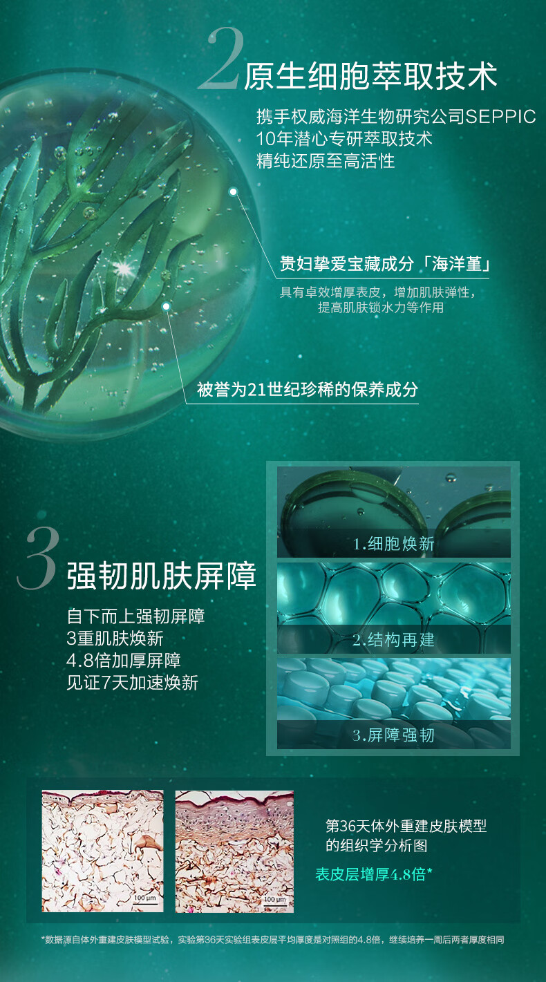 赫莲娜HR绿宝瓶精华PRO50ml礼盒 精华液护肤品化妆品结婚生日礼物送女友