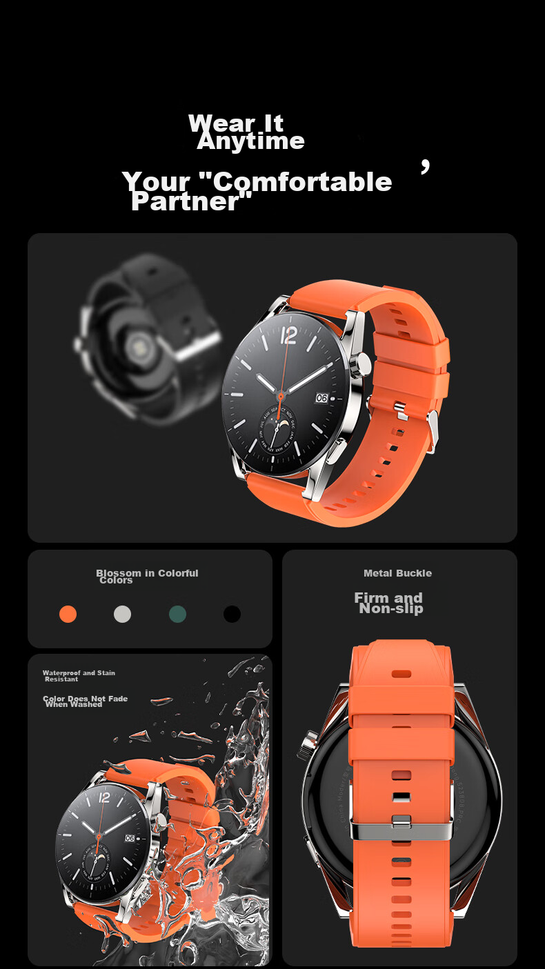 Ремешок CangHua для Xiaomi Watch S4, S3, S2, S1, S1Pro, Color2, Color Sport Edition, водонепроницаемый, дышащий, спортивный, силиконовый
