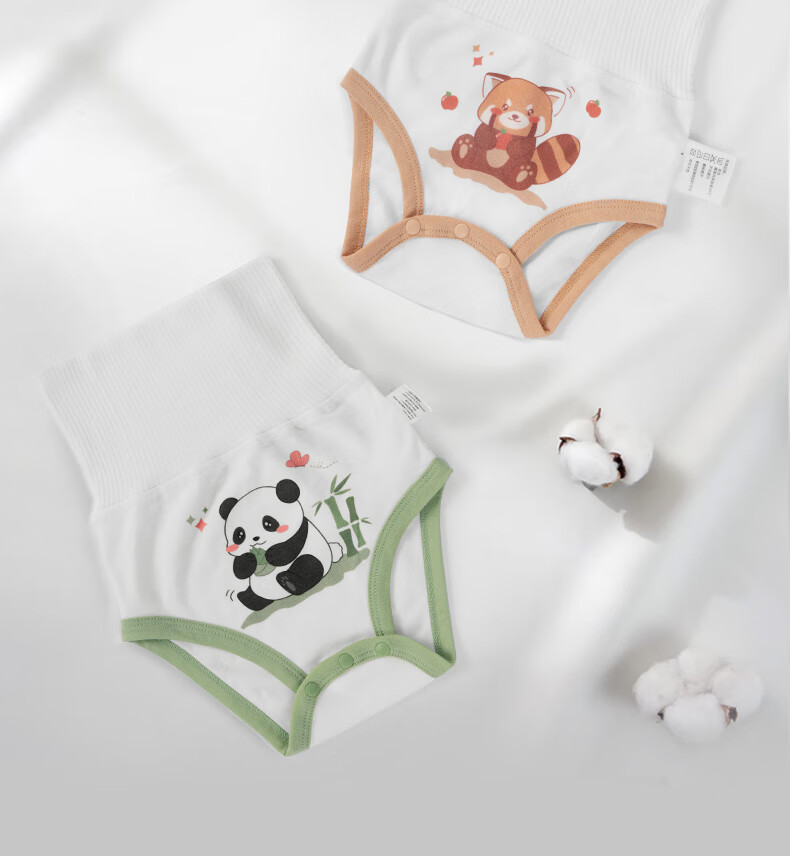 Детский Набор для Сна Beiboshi Babybox: Комбинезон-конверт с высокой талией для новорожденных, защита пупка, предотвращает переохлаждение, хлопковый материал, 2 шт.