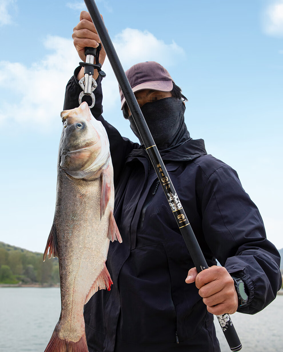 Удилище Shensha Lake King II, 4.5м, ультралегкое, ультражесткое, 28 секций, карбоновое, для всех типов ловли