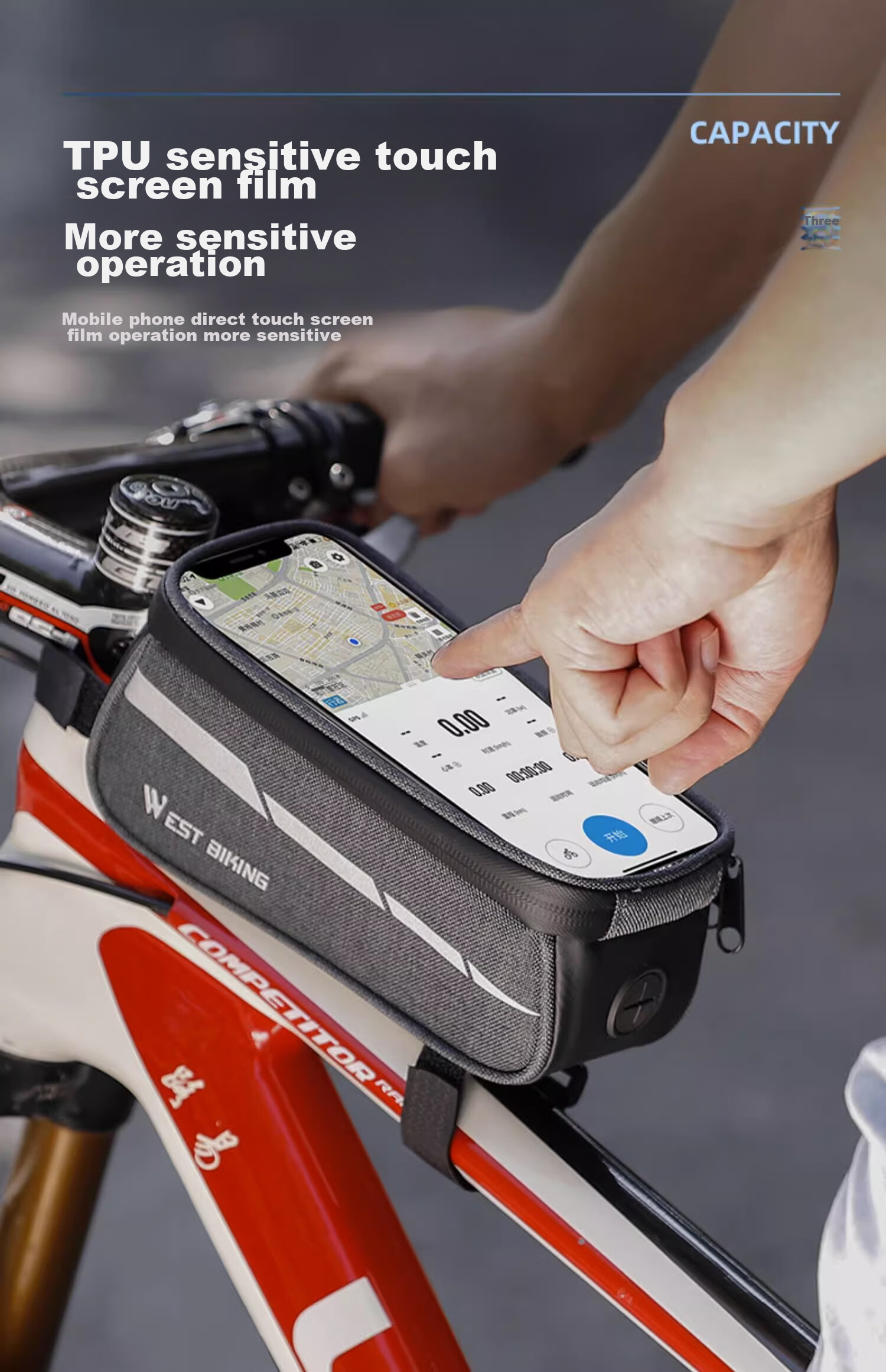 Велосипедная сумка WestBiking на руль, верхнюю трубу, передняя сумка для горного и шоссейного велосипеда, аксессуары для велоспорта