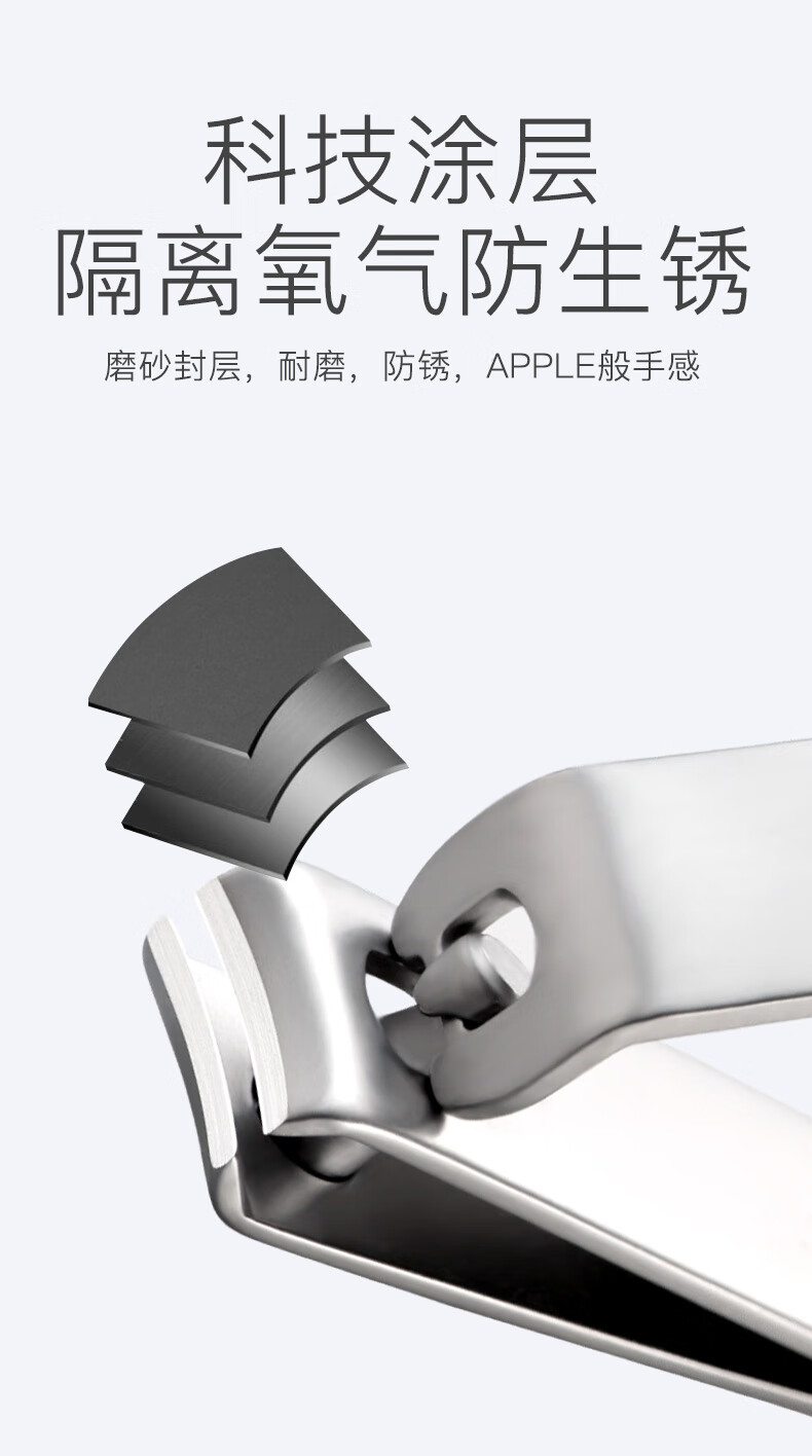 华纳林凯指甲刀套装工具5件套鼻毛剪刀鼻毛修剪器指甲剪全套指甲钳挖耳勺