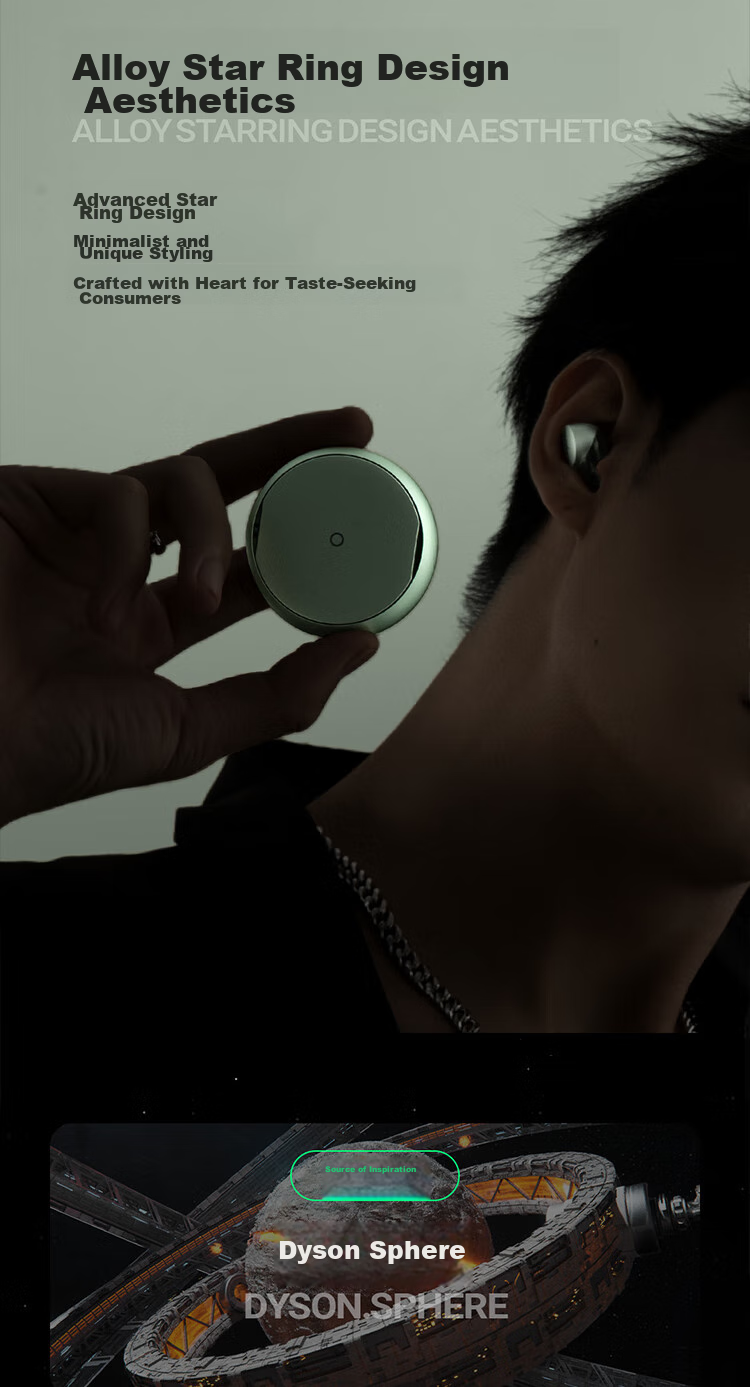 Беспроводные наушники SONGX Bluetooth 5.3 с шумоподавлением, внутриканальные, спортивные, игровые, совместимы с телефонами Apple, Huawei, Xiaomi
