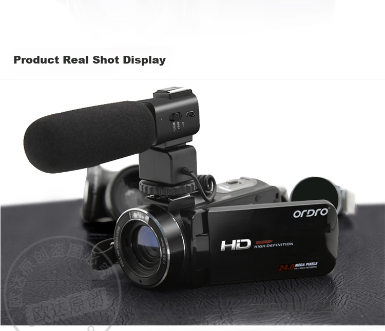 ORDRO Z20 4K HD Цифровая видеокамера, портативная профессиональная камера для дома, путешествий, встреч, TikTok