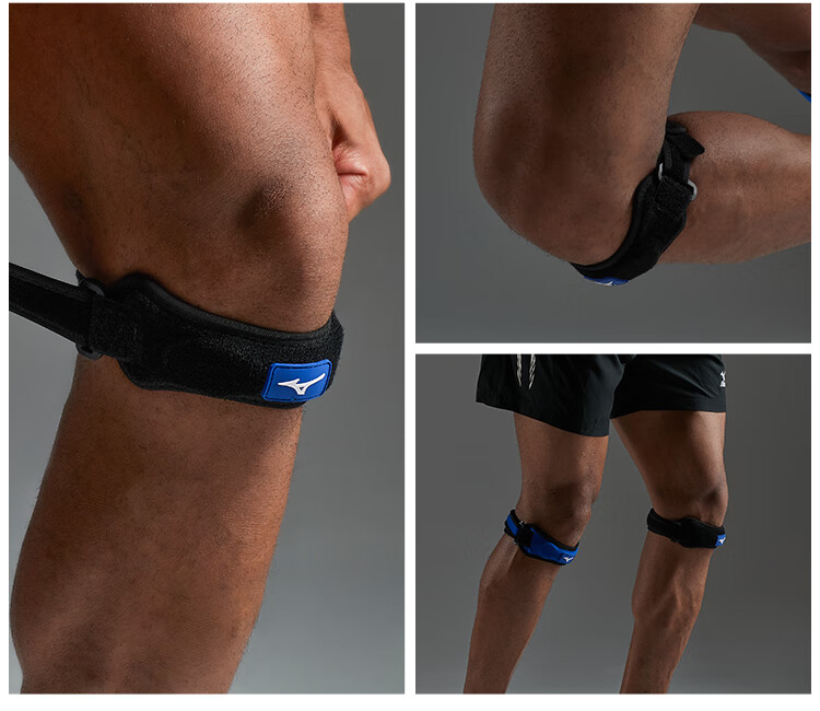 Наколенники MIZUNO для бега, дышащая спортивная поддержка для мужчин, баскетбольная компрессионная повязка для фитнеса, 029 Черный