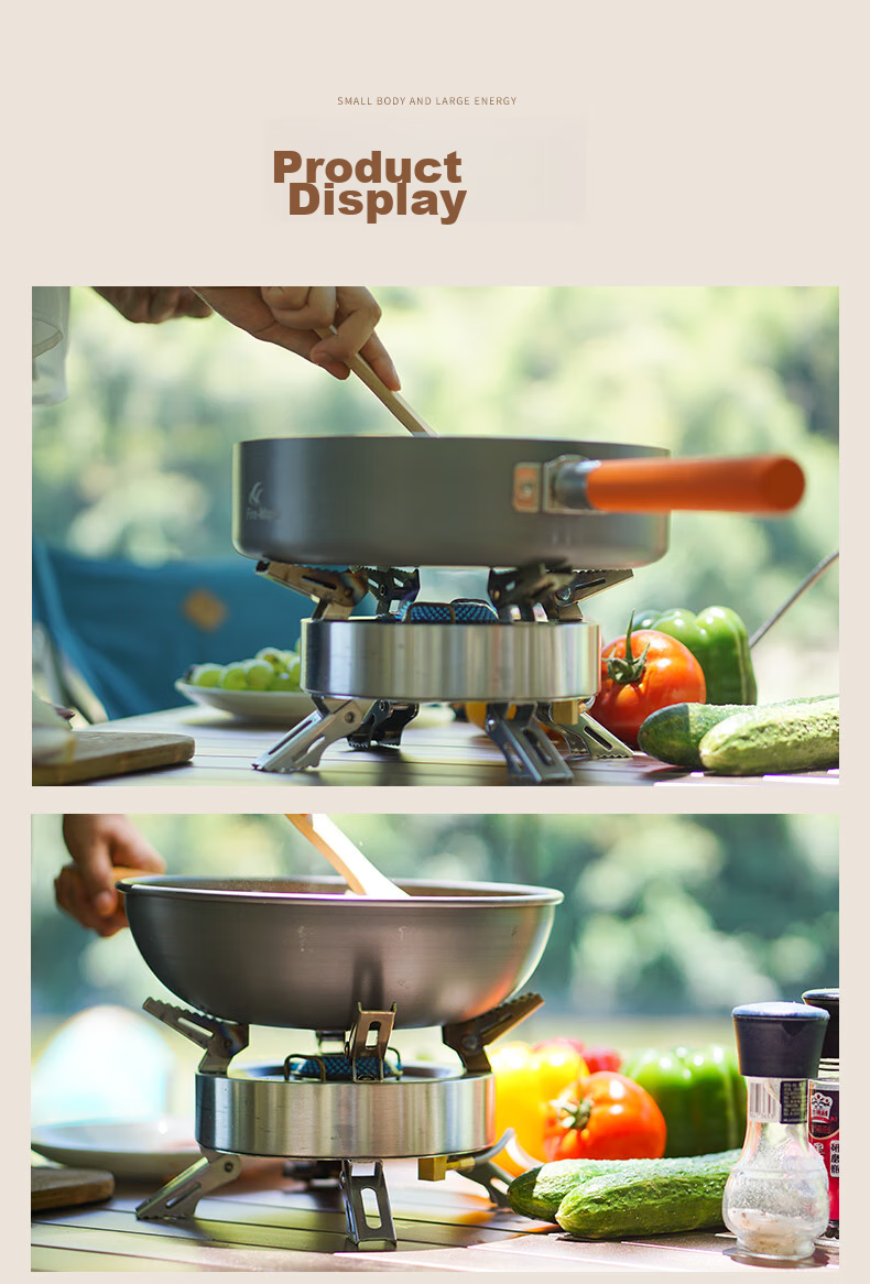 Портативная газовая горелка FIRE-MAPLE, туристическая, для кемпинга, заваривания чая и высокотемпературной готовки, с высокой мощностью 11000 Вт