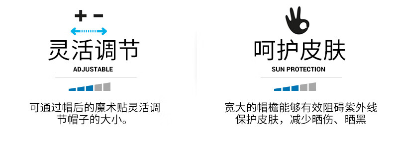 迪卡侬渔夫帽户外遮阳帽防晒旅游太阳帽CAP深卡其布色可调节-2711189