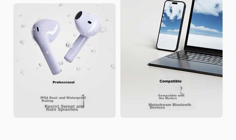 Беспроводные наушники Edifier Zero Air, Bluetooth 5.3, 28 часов работы, полувкладыши, розовый