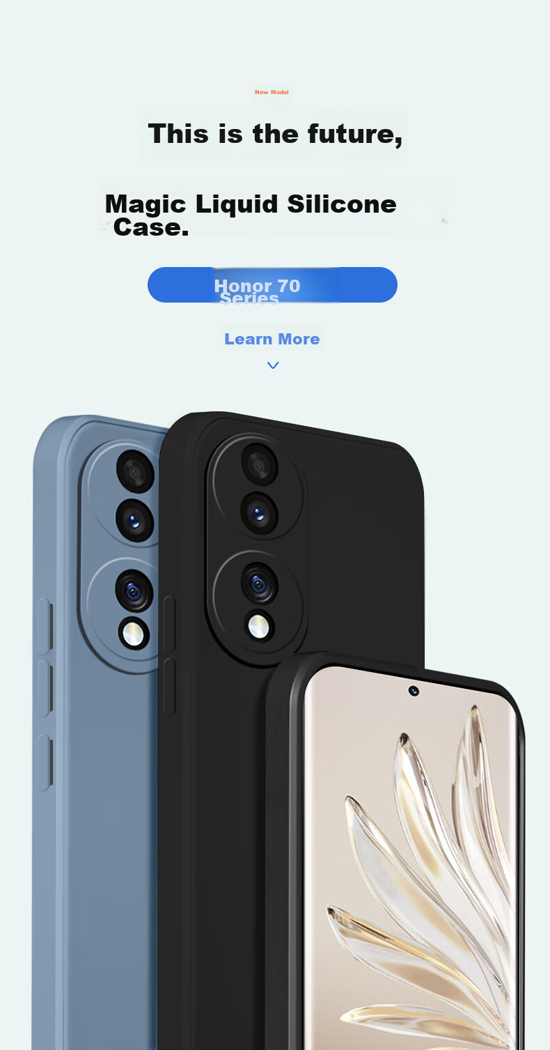 Силиконовый чехол для Honor 70