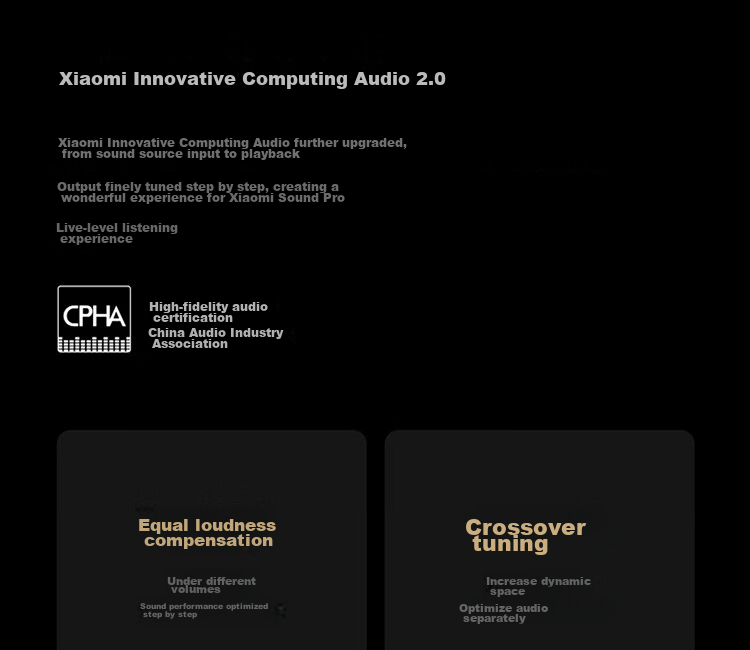 Умная колонка MI Sound Pro с голосовым помощником Xiao Ai, 7-динамиковая флагманская акустика, 40 Вт мощный бас, высокая точность, для дома, подарок