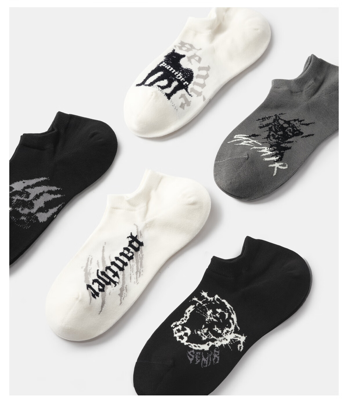 Мужские носки Semir, хлопок, низкие, для весны и лета, с принтом