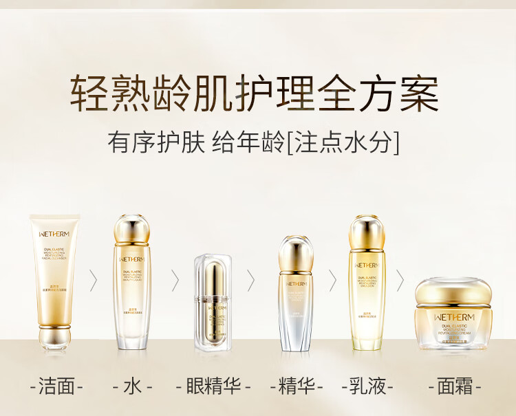 温碧泉乳液女 淡化细纹提拉紧致补水保湿护肤品 双重弹润赋活乳液110ml