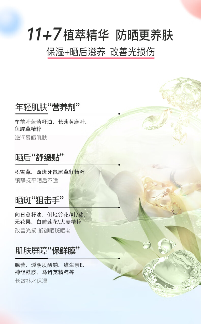 娜丽丝（NARIS）防晒霜军训15g便捷学生防晒隔离遮瑕三合一防晒霜必备