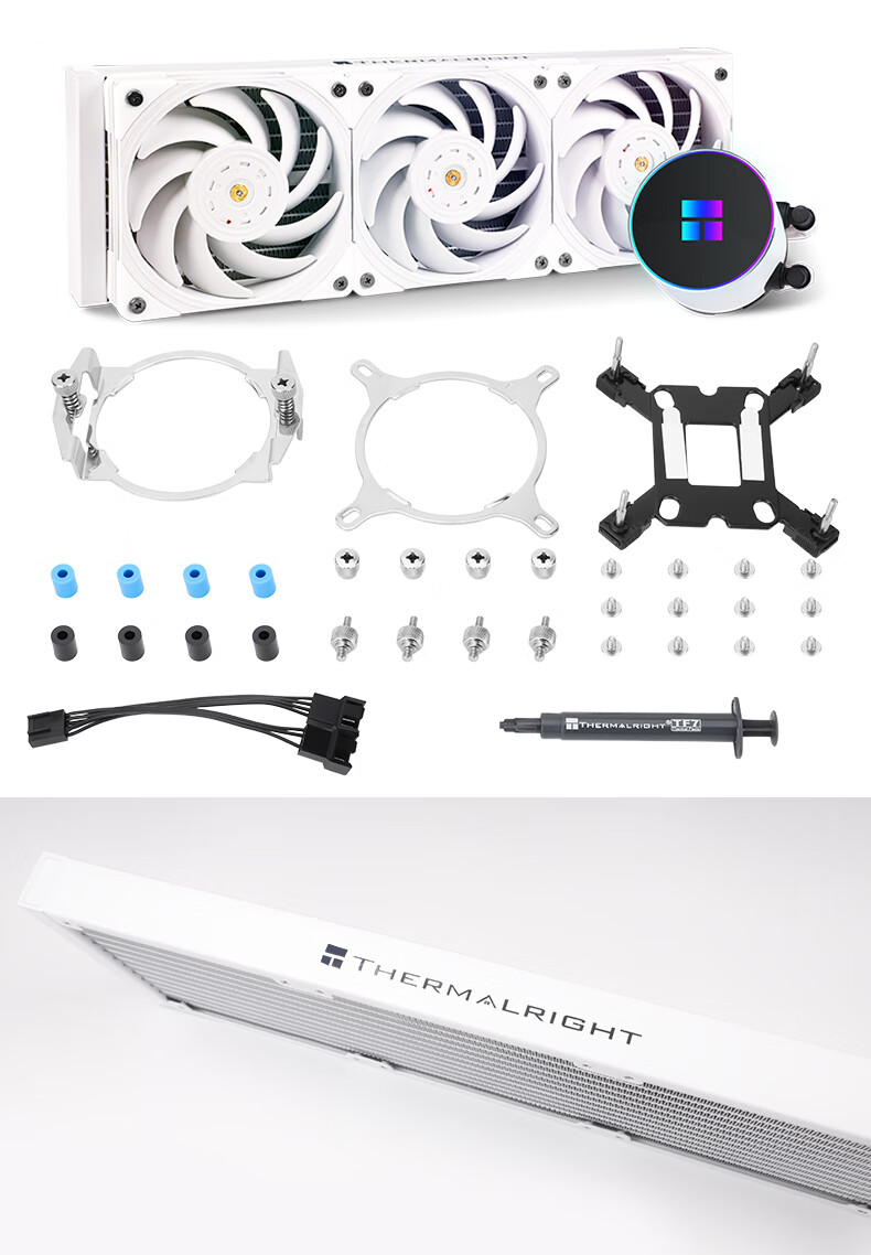 Система жидкостного охлаждения Thermalright Frozen MAGIC 360 SCENIC V2 с вентиляторами B12W, ARGB водоблок, FM360S V2
