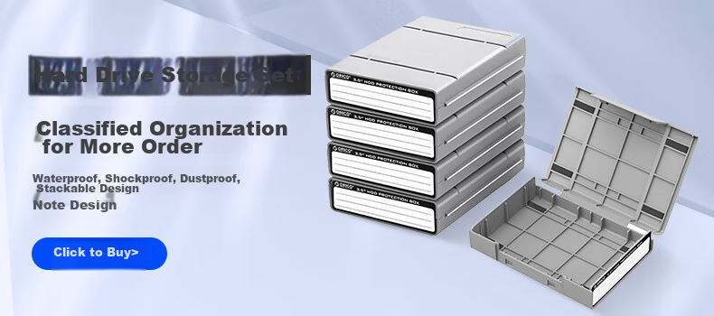 Внешний корпус для жесткого диска ORICO 6228US3, 3.5/2.5 дюйма SATA, USB 3.0, черный