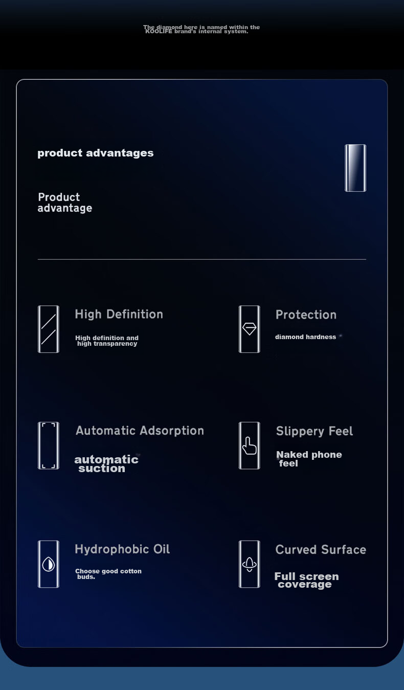 Защитное стекло KOOLIFE для Samsung Galaxy S22 Ultra, полноэкранное, изогнутое, ультратонкое, HD, антиотпечатки