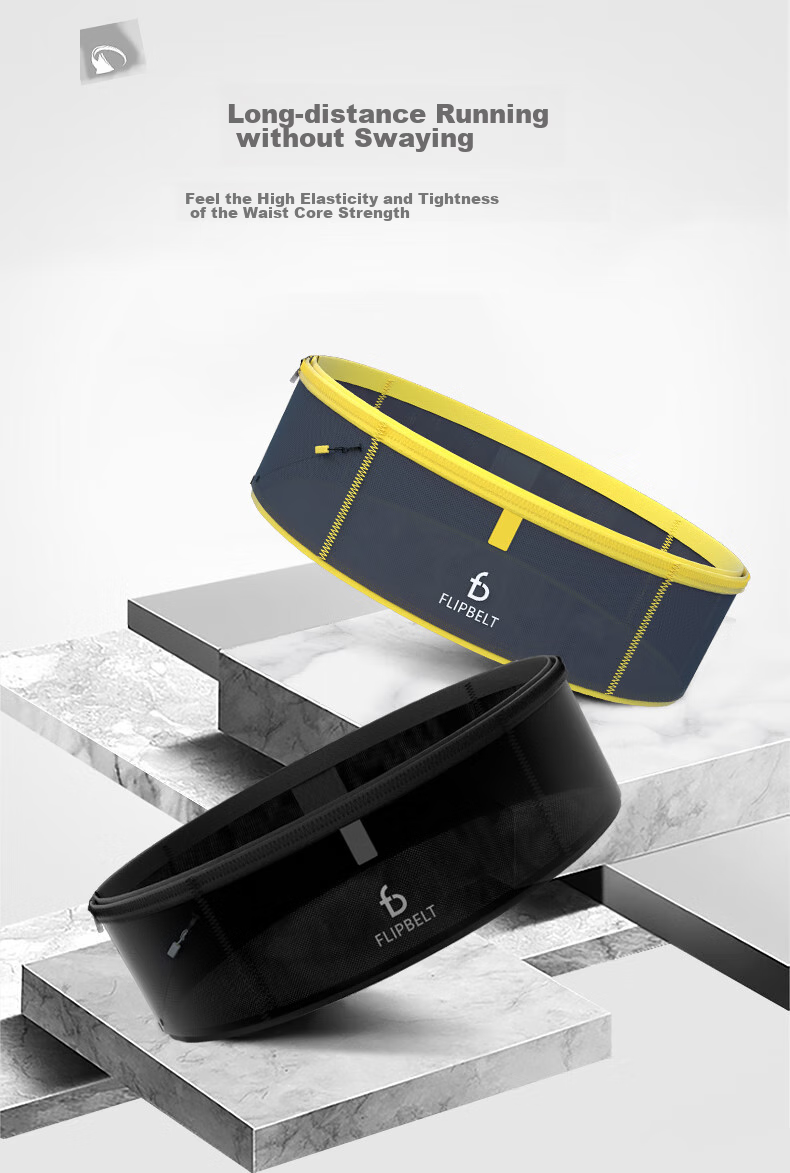 Парашют для бега Flipbelt, размер XL, цвет Cool Carbon Gray, подходит для бега, велоспорта, туризма