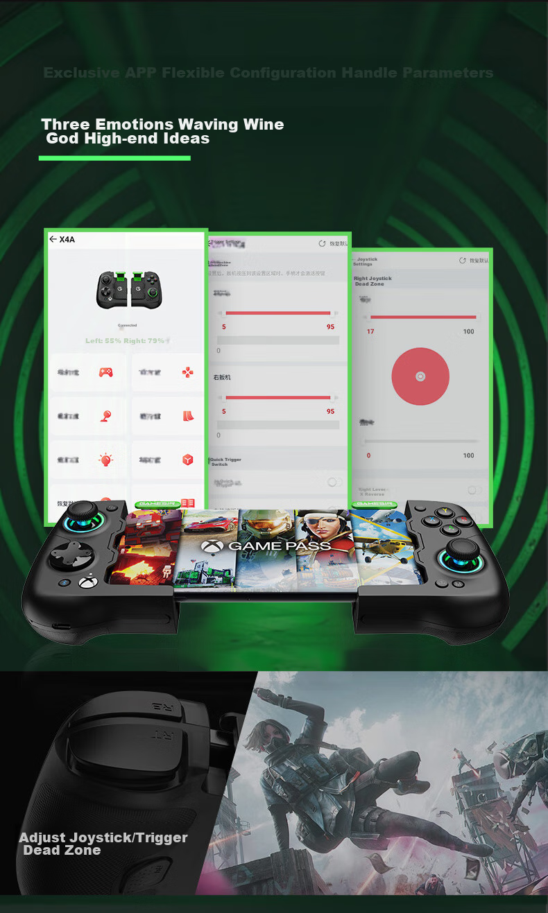 Мобильный игровой контроллер GAMESIR X4