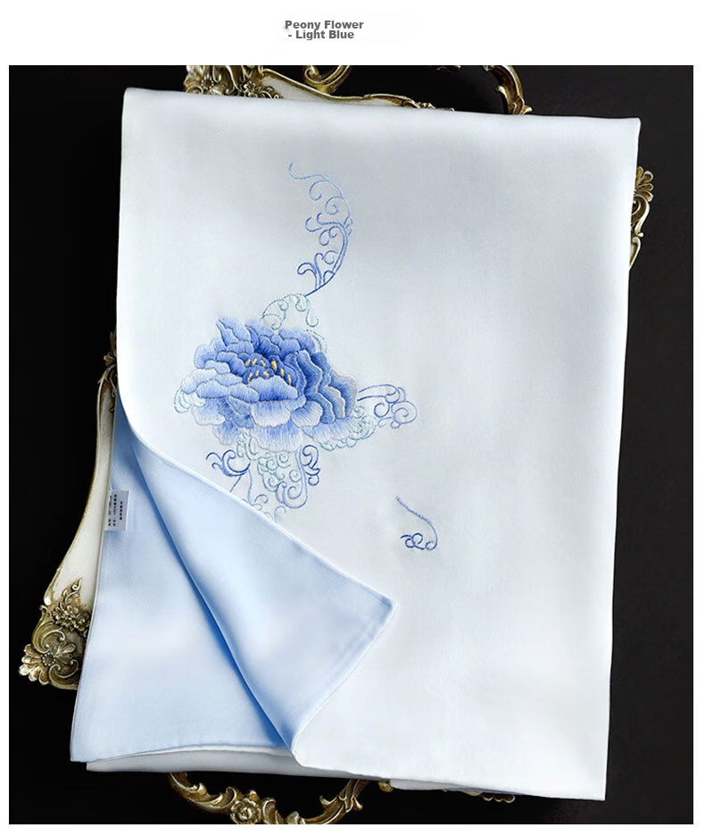 Шелковый шарф Hangsilu Suzhou Embroidery с вышивкой для женщин, зимний шарф из тутового шелка, подарочная коробка высокого класса, подарок на день рождения и праздник для мамы, новогодний подарок