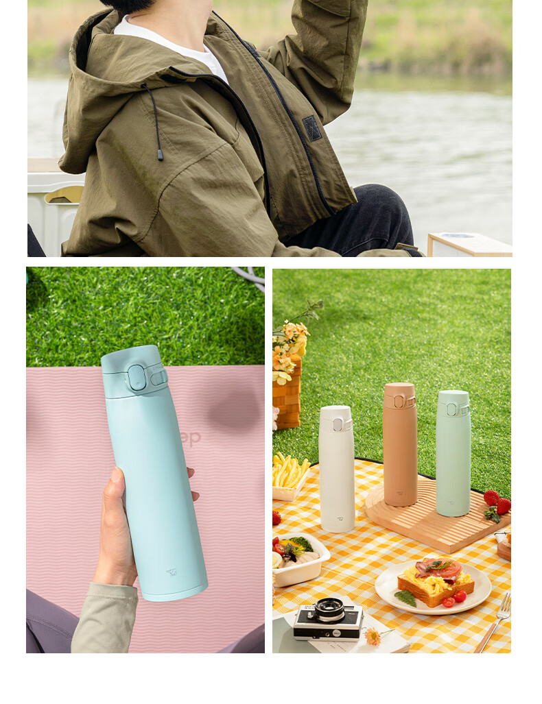 Термос ZO JIRUSHI Insulated Mug, 720 мл, глубокий синий
