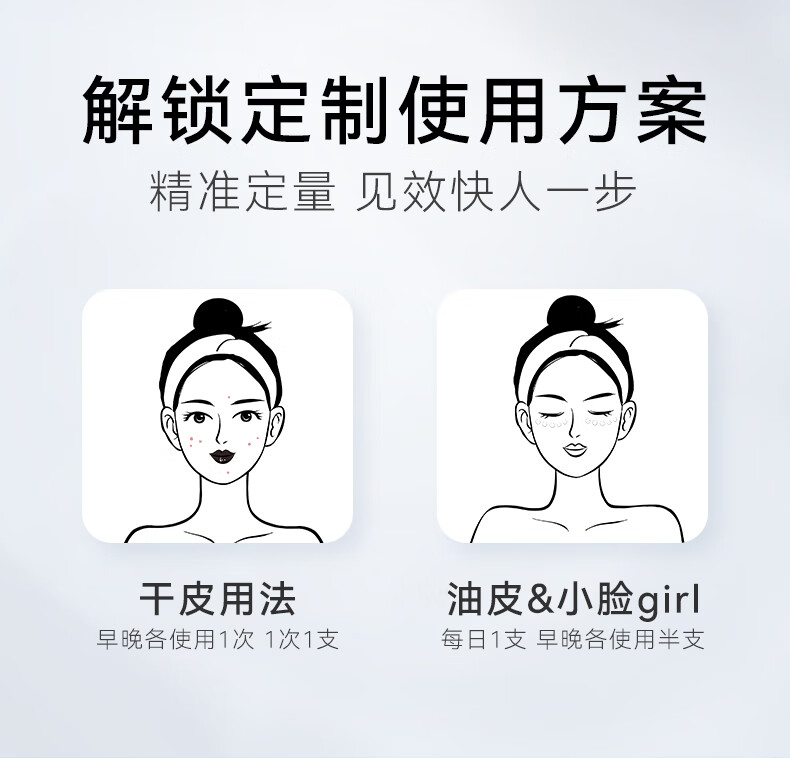 伊贝诗二裂酵母鱼子酱修护淡纹次抛精华液淡纹紧致匀净透亮30支*1.5ml