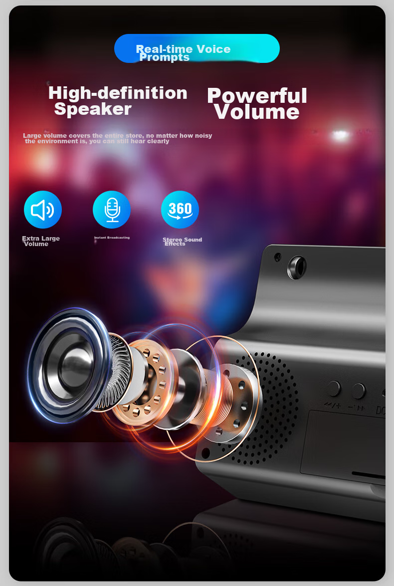 Портативная колонка Newmine HD200 с Bluetooth 5.0, черная