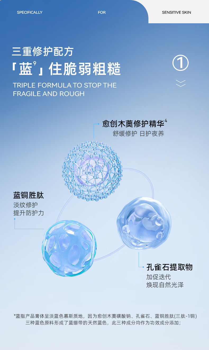 米蓓尔（MedRepair）【专享价】轻龄紧致修护面膜蓝绷带涂抹式补水修提亮肤色清洁 蓝绷带110g