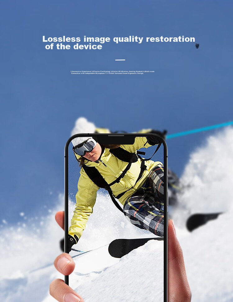 Защитное стекло для камеры ESCASЕ iPhone 13 Pro/13 Pro Max, синее