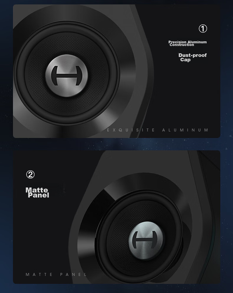 Портативная акустика EDIFIER HECATE G2000, 2.0, Bluetooth 5.1, RGB подсветка, черный