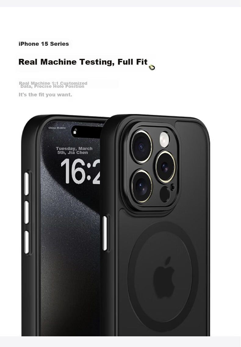 Магнитный чехол для iPhone 15 Pro