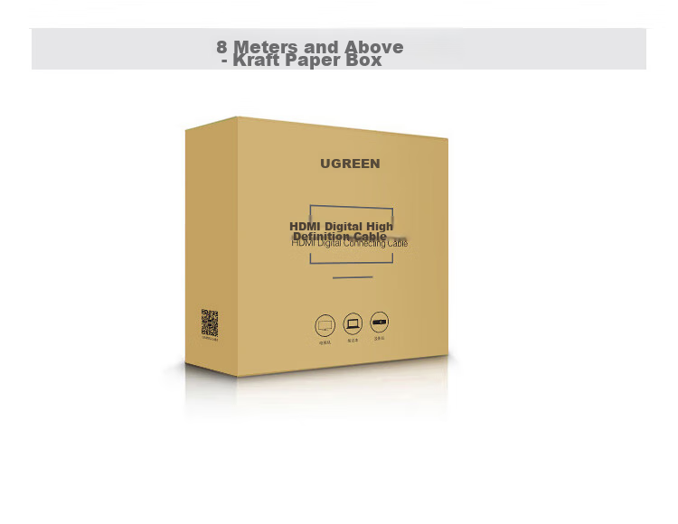 Кабель UGREEN HDMI версии 2.0, цифровой высокоскоростной, 3D, 8 метров, 40413
